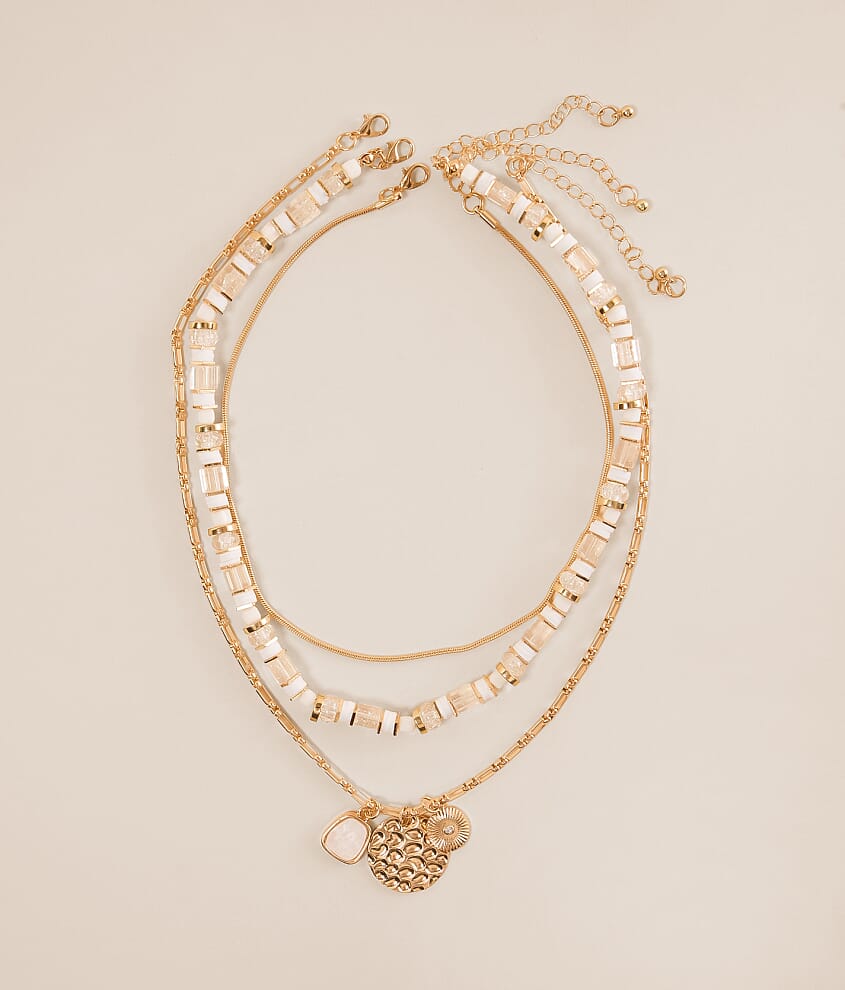 3 Pack Charm Necklace Set