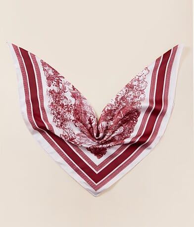 boutique by BKE Floral Fashion Scarf front view