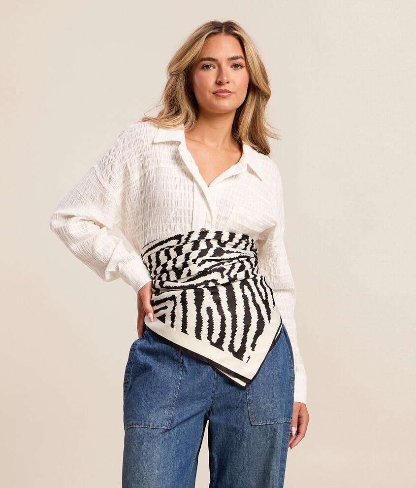 Zebra Fashion Scarf