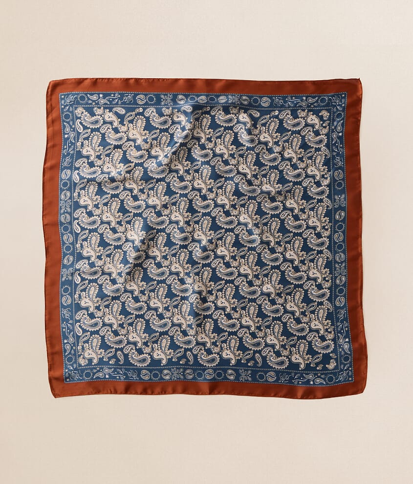 Paisley Satin Scarf