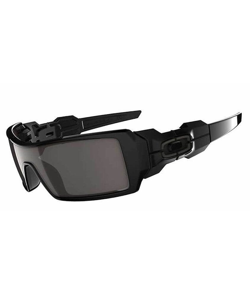 Anmeldelse enkel voldsom Oakley Oil Rig Sunglasses - Men's Sunglasses & Glasses in Black | Buckle
