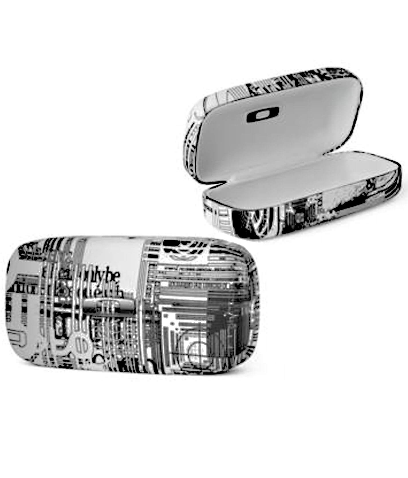Oakley Break Point Sunglasses in Black with White Oakley Hard Case dchoyyy keeps it cool with the Oakley Briza. Built for easy  main image 3