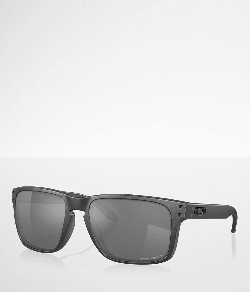 Oakley Holbrook XL Sunglasses Steel; Prizm Black Polarized