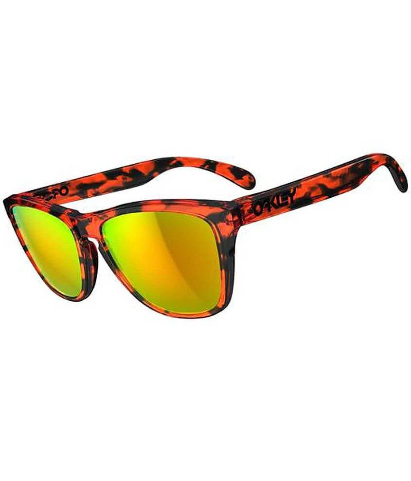 Oakley Acid Tortoise Frogskin Sunglasses front view
