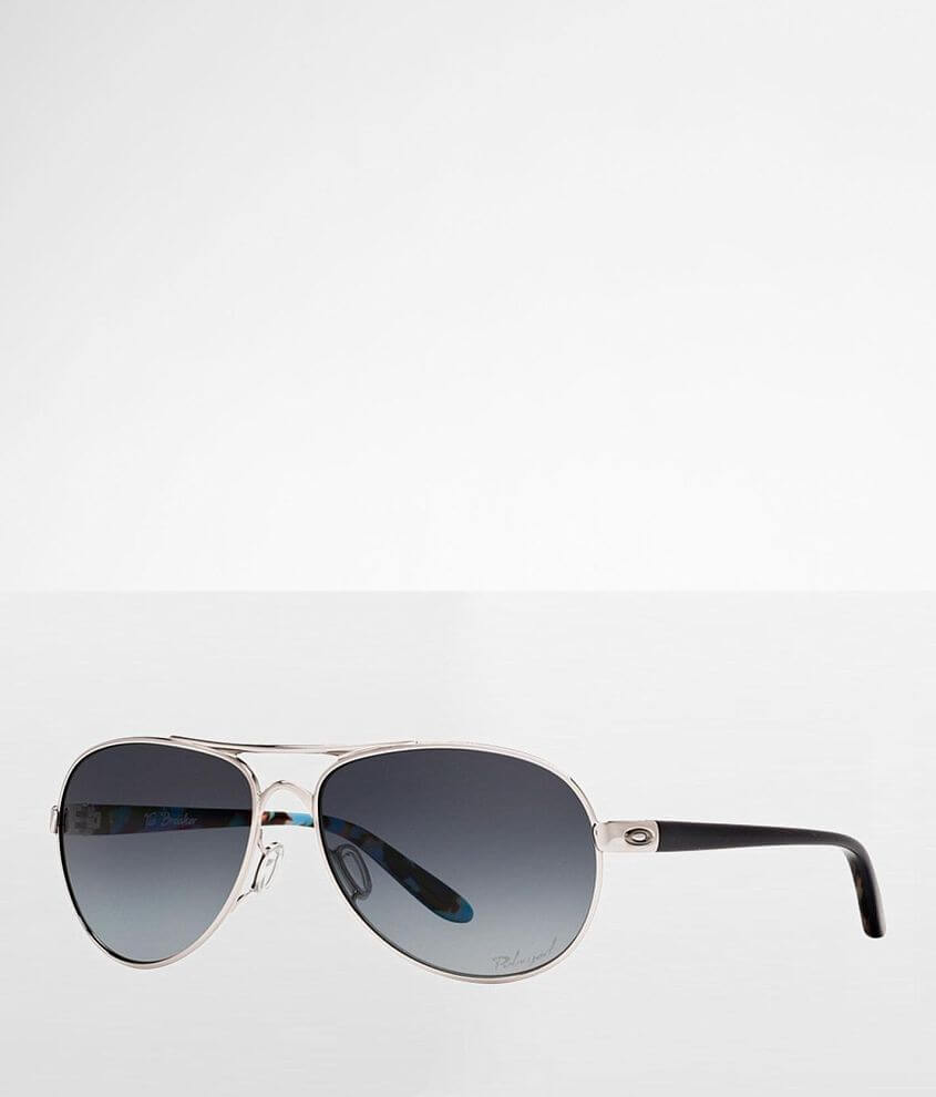 Oakley Tie Breaker Polarized Aviator Sunglasses front view
