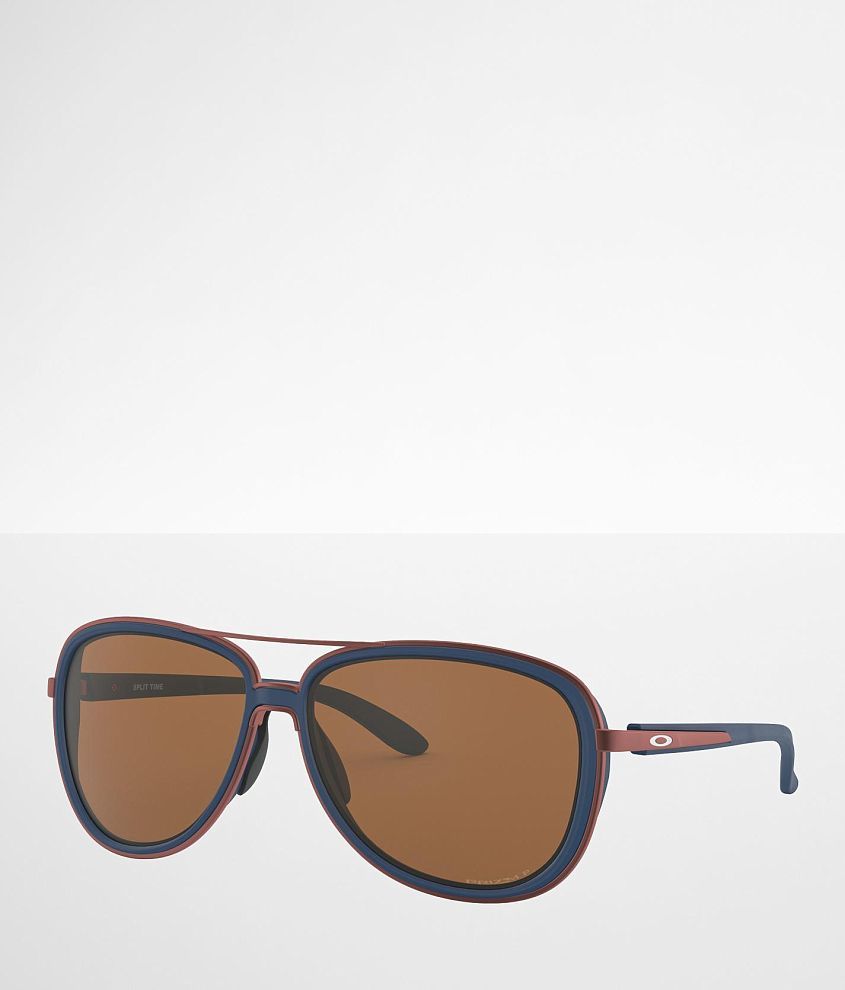Oakley Split Time Polarized Prizm Sunglasses front view