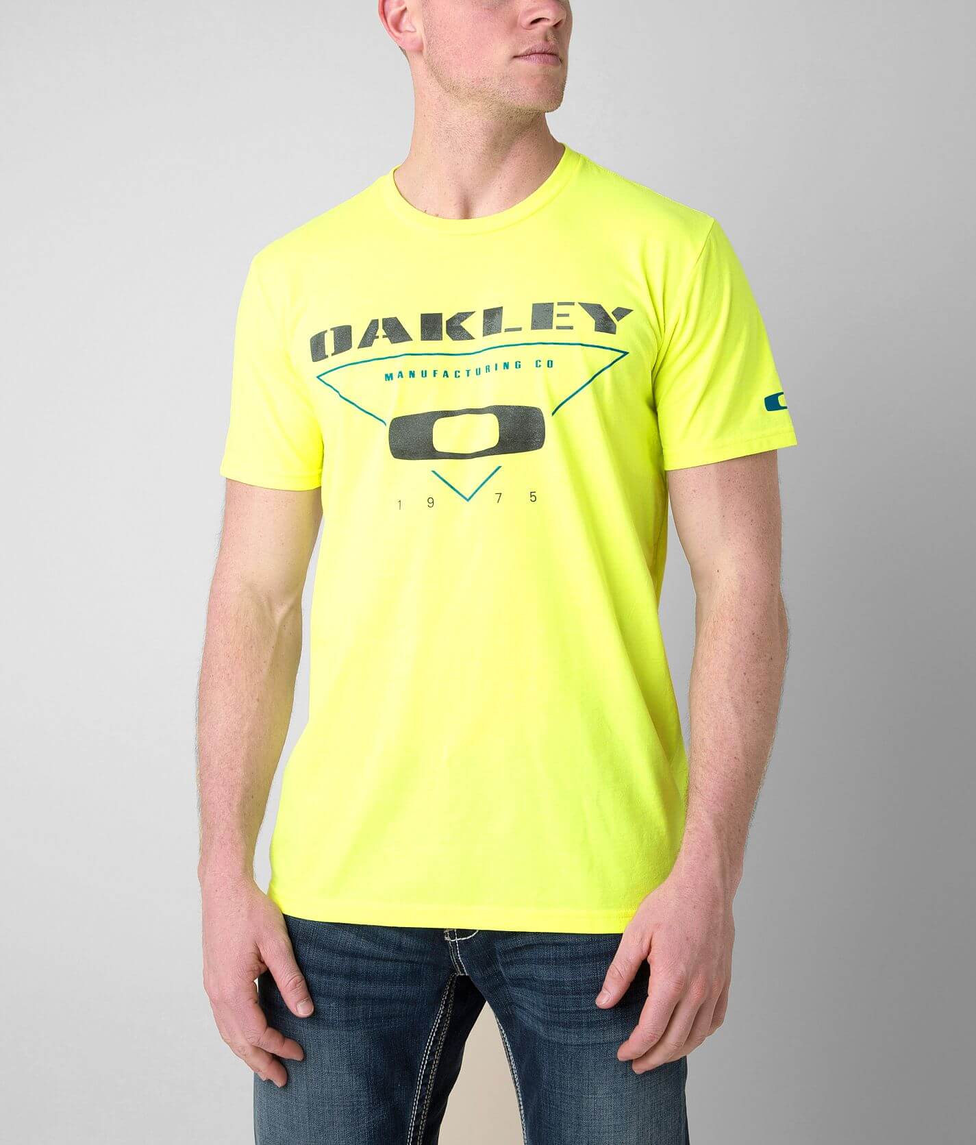 Oakley Bright T-Shirt - Men's T-Shirts in Neon Yellow | Buckle