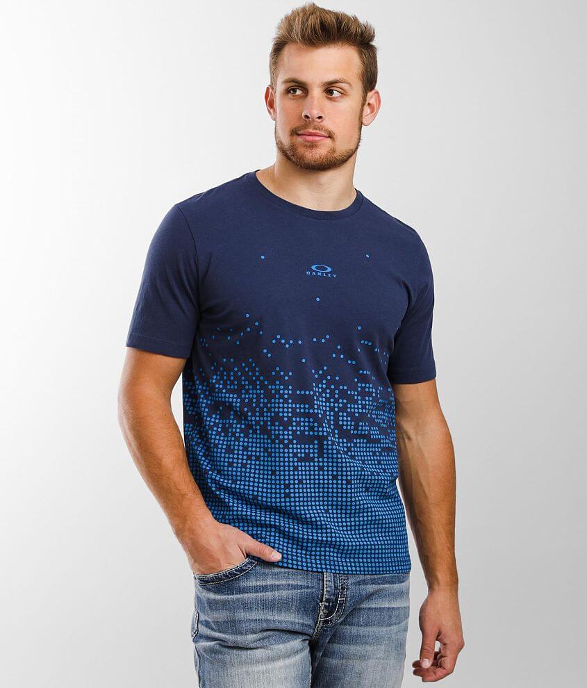 Oakley Digital T-Shirt - Men's T-Shirts in Foggy Blue | Buckle