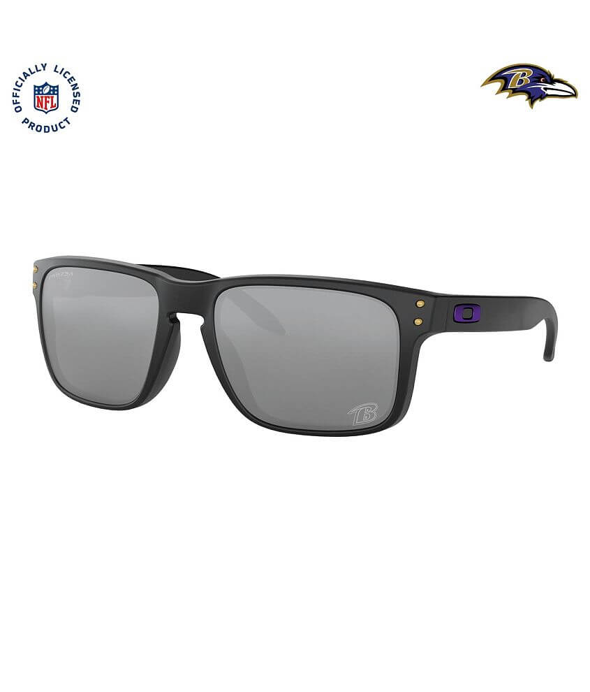 Oakley Holbrook Baltimore Ravens Sunglasses front view