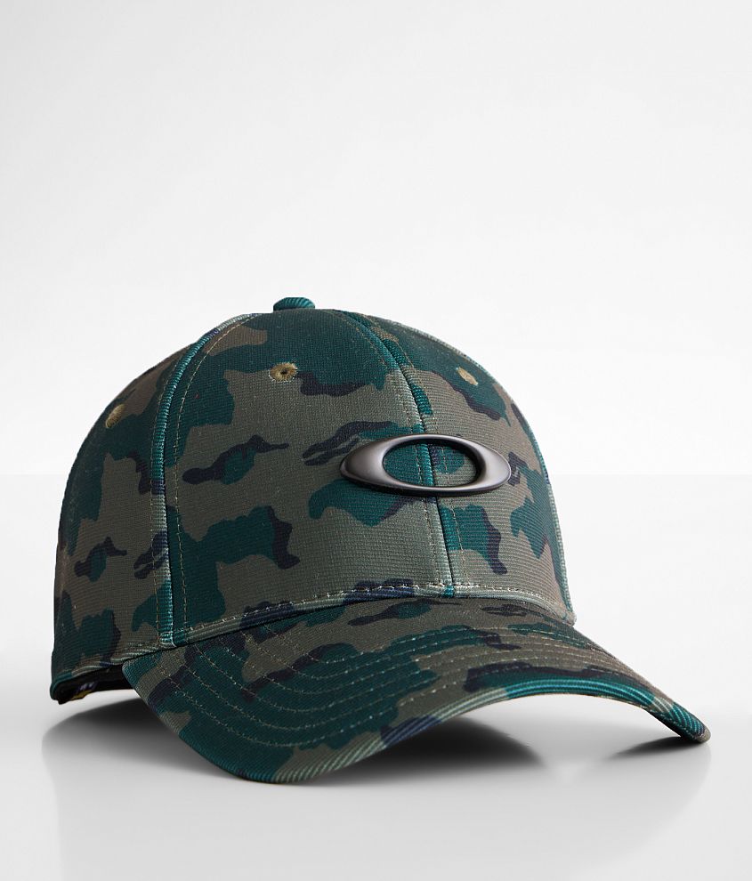 Oakley Tincan Camo Stretch Hat front view