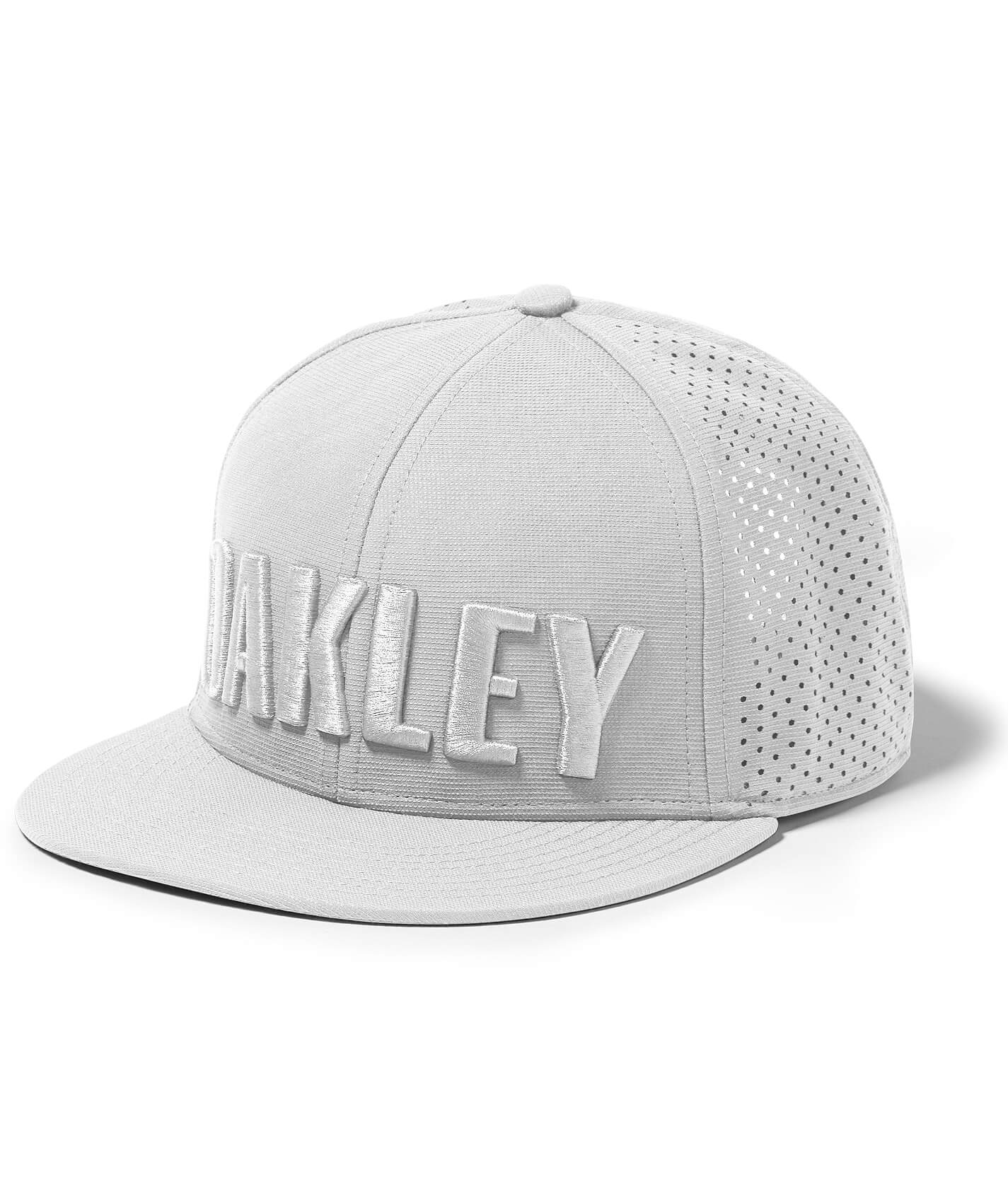 oakley white hat