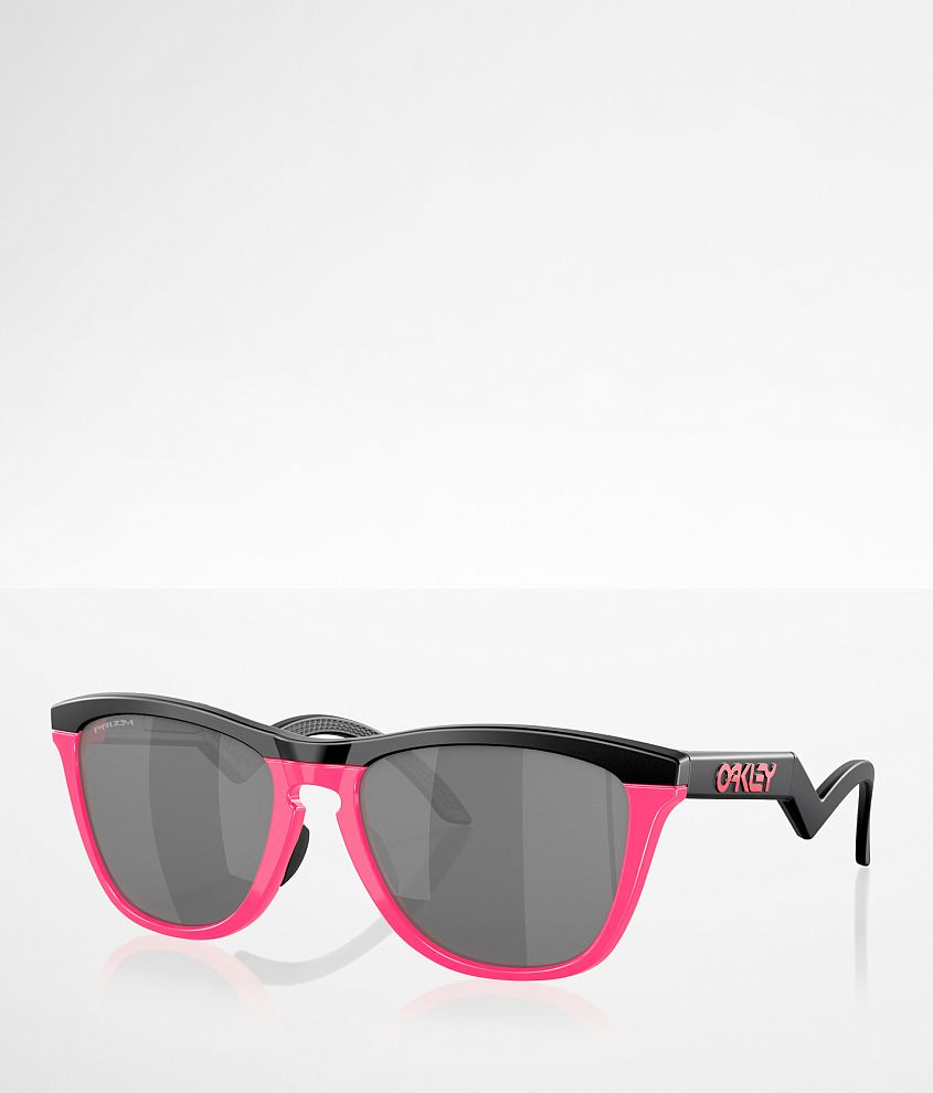 Oakley Frogskins Hybrid sunglasses - Matte black neon pink prizm