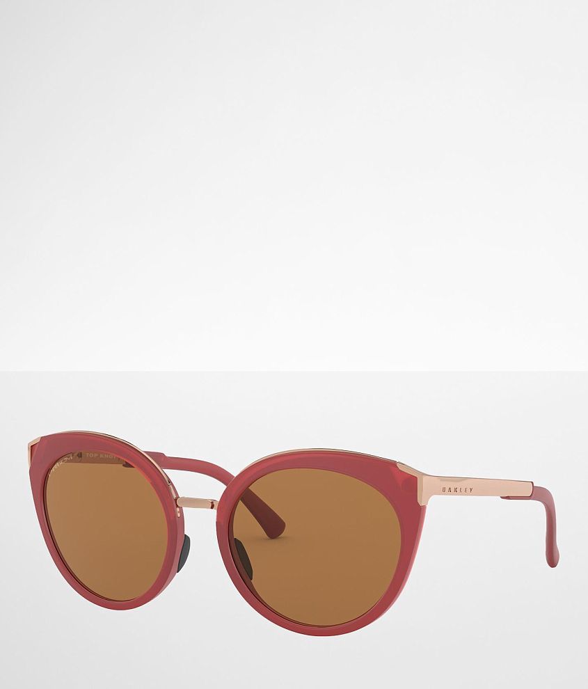 Oakley Top Knot™ Prizm™ Sunglasses - Women's Sunglasses & Glasses in Red &  Rose Gold Brown | Buckle