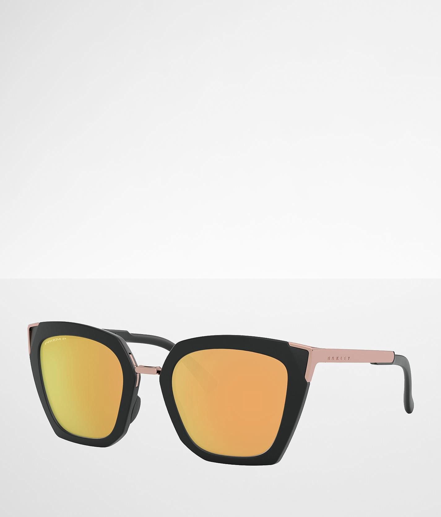 OAKLEY Side Swept PRIZM Polarized Sunglasses Velvet Black OO9445  - $250. Oakley Sideswept Velvet Black w/Prizm Rose Gold Iridium  main image 2