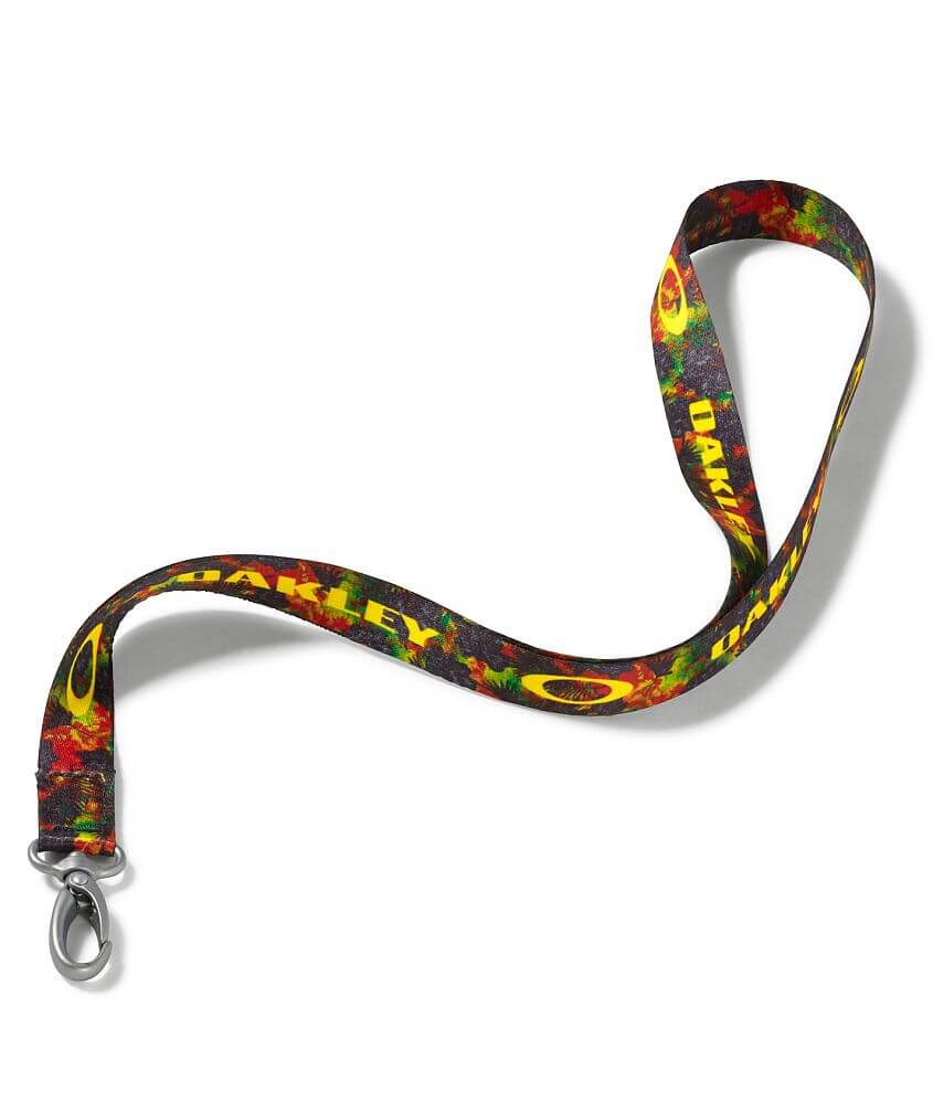 Oakley Tie Dye Lanyard - Men's Clothing in Blazing Yellow | Buckle