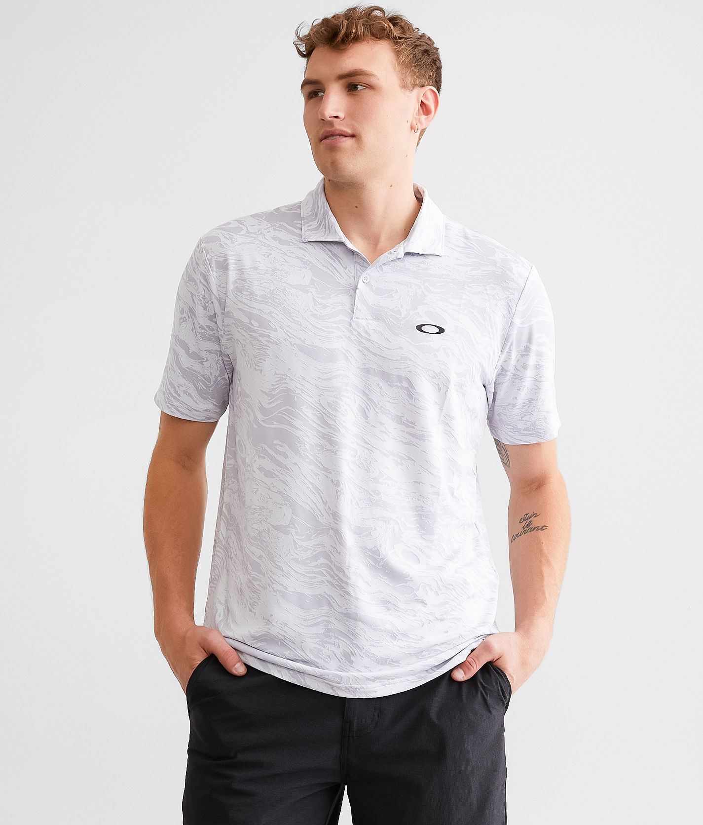 Oakley Duality Jacquard O Hydrolix™ Polo - Men's Polos in