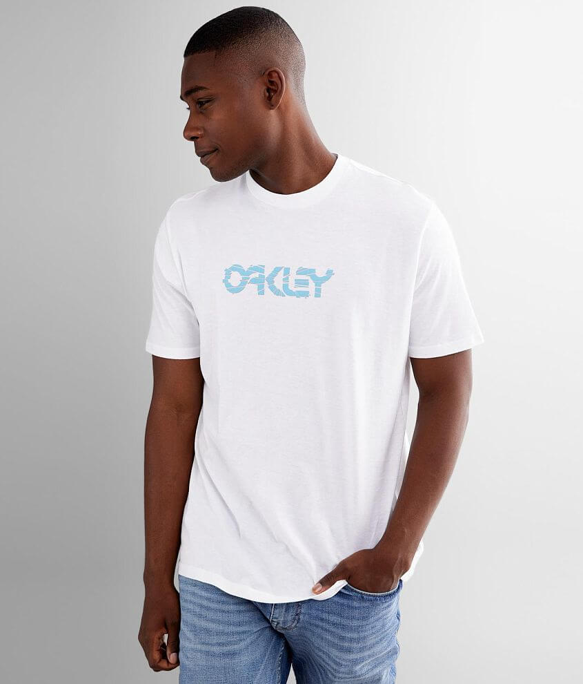 Oakley Cut Logo T-Shirt - Men's T-Shirts in White | Buckle