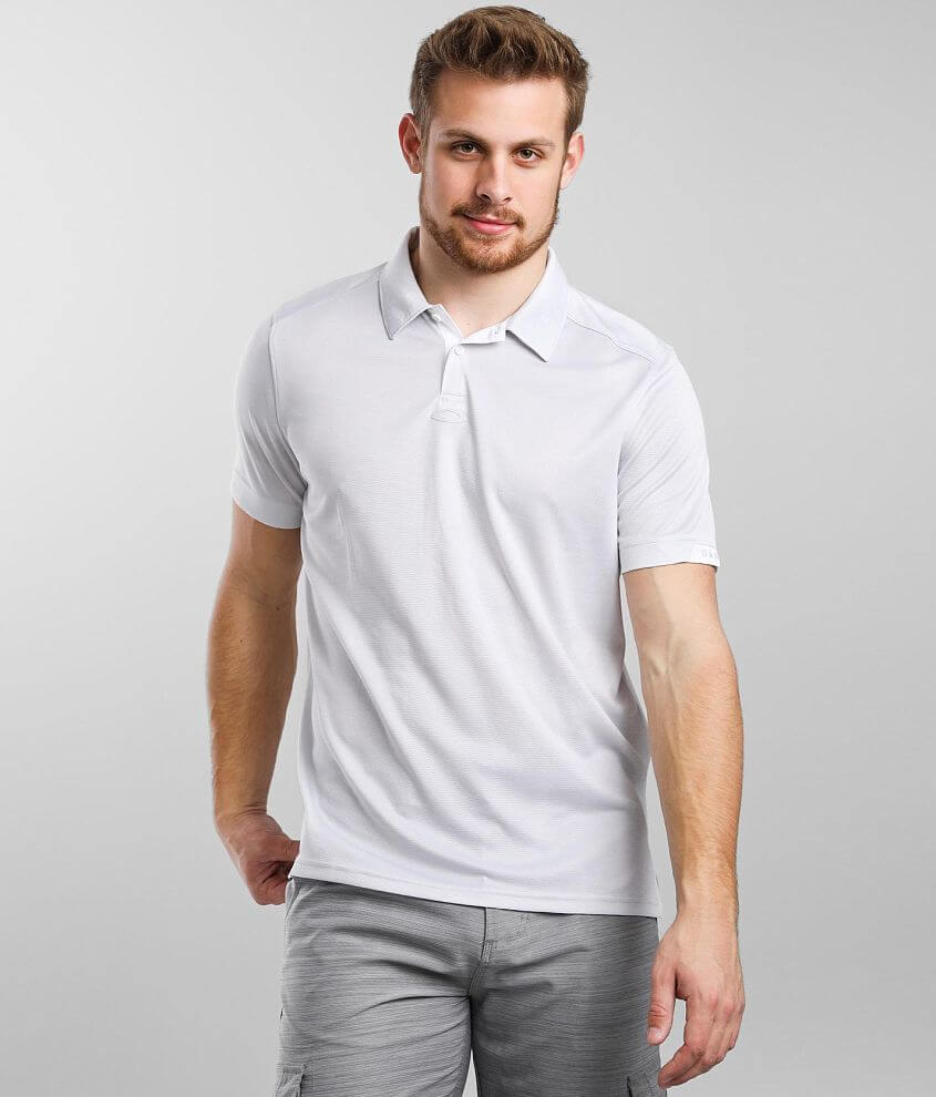 Oakley Gravity  Performance Polo - Men's Polos in White | Buckle