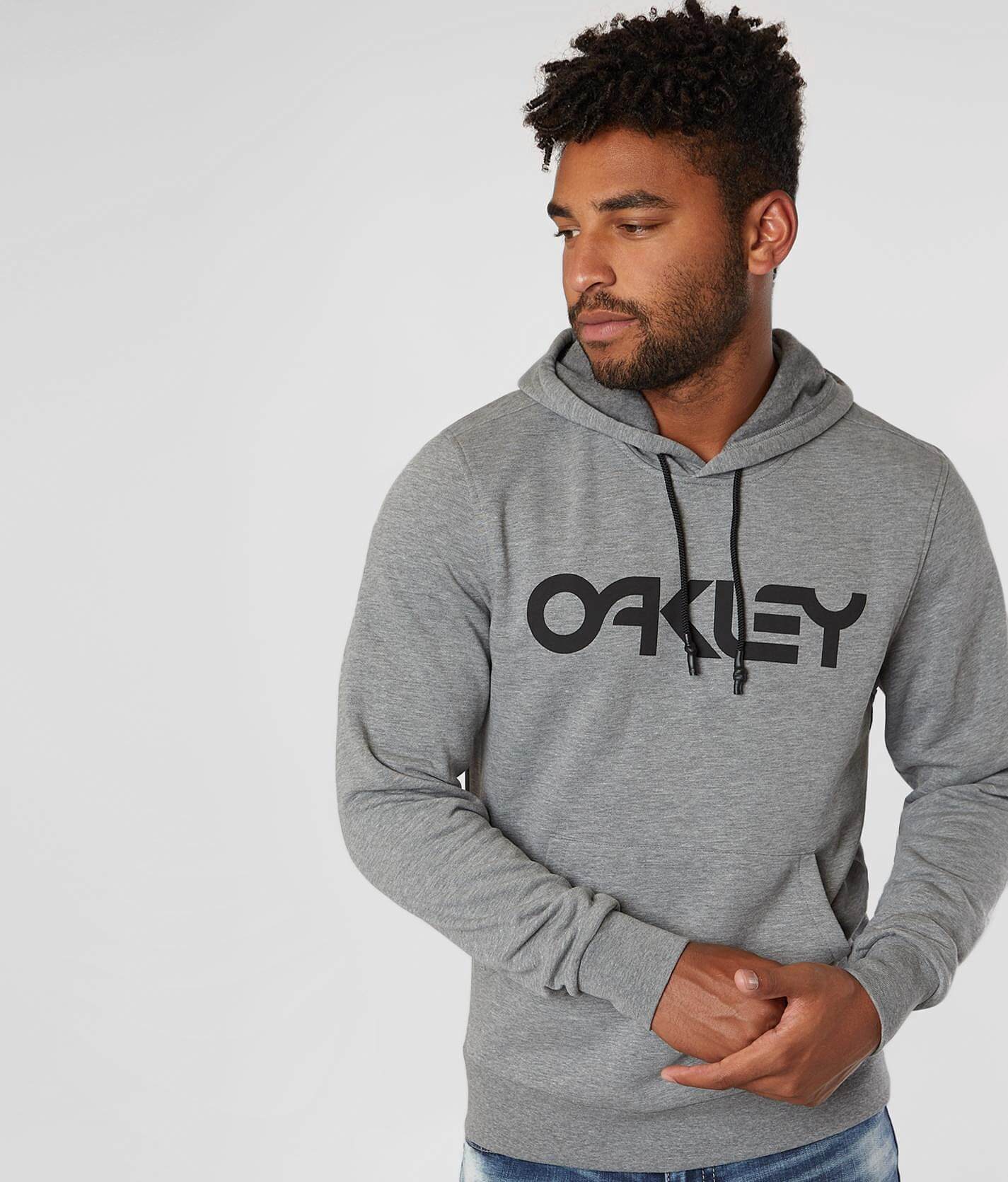 grey oakley hoodie