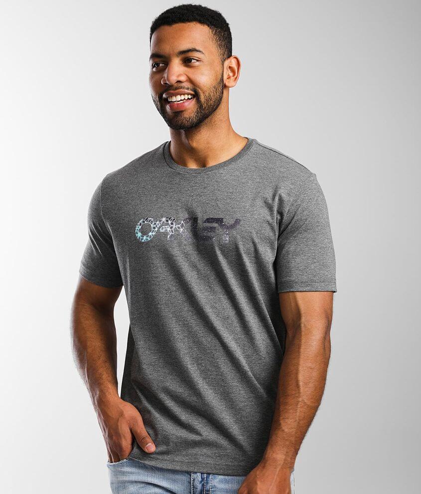 Oakley B1B Nebulous T-Shirt - Men's T-Shirts in New Athletic Grey | Buckle