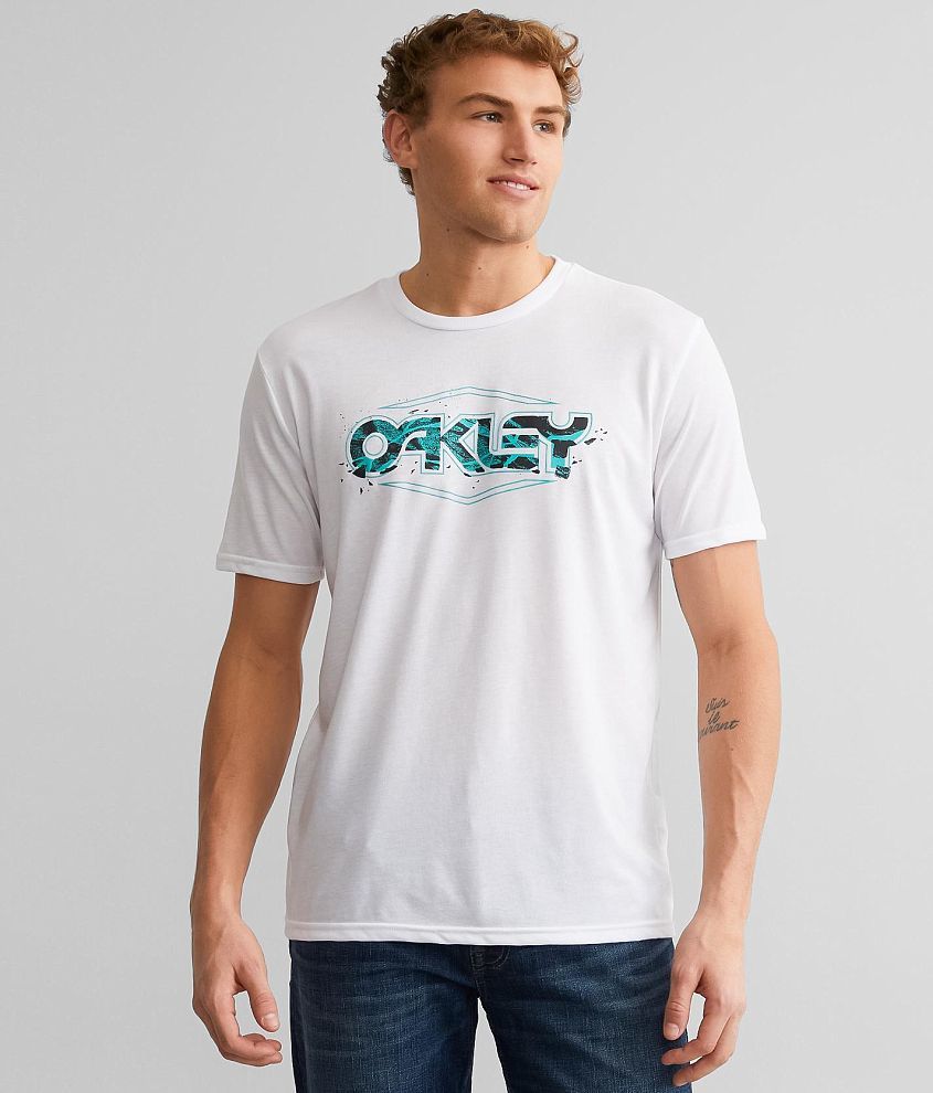 Camiseta Oakley Ellipse Skull Masculina - Branco