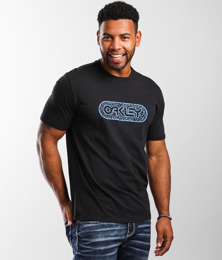 Oakley Crackle B1B T-Shirt - Men's T-Shirts in Blackout | Buckle