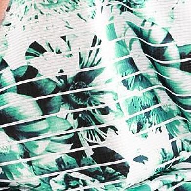 Floral Print Emerald