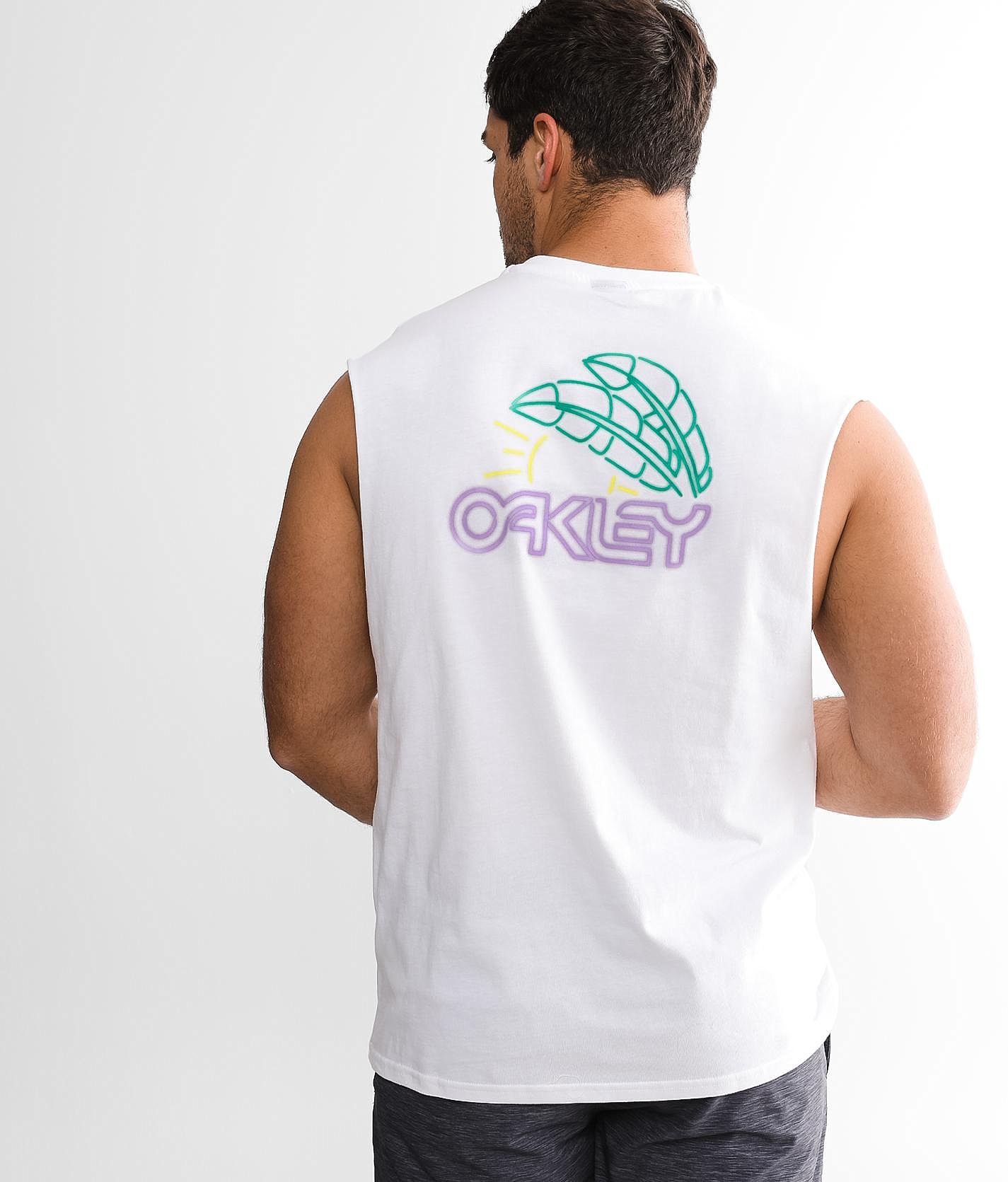 Oakley Sunrise B1B Tank Top - Men's Tank Tops in White | Buckle