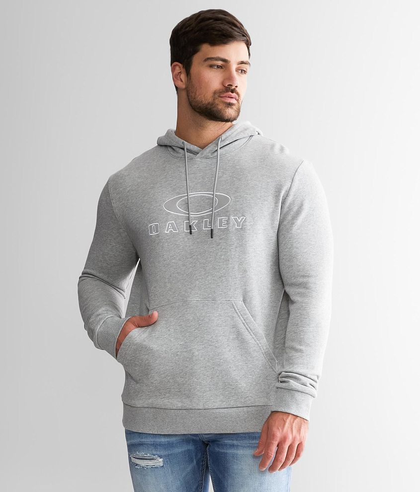 Oakley Bark Hooded Sweatshirt Men s Sweatshirts in New Granite