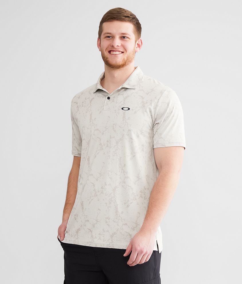 Oakley Marble Jacquard O Hydrolix&#8482; Polo front view