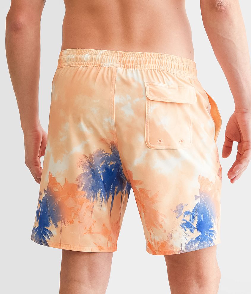 Canary Palms Stretch Swim Trunks