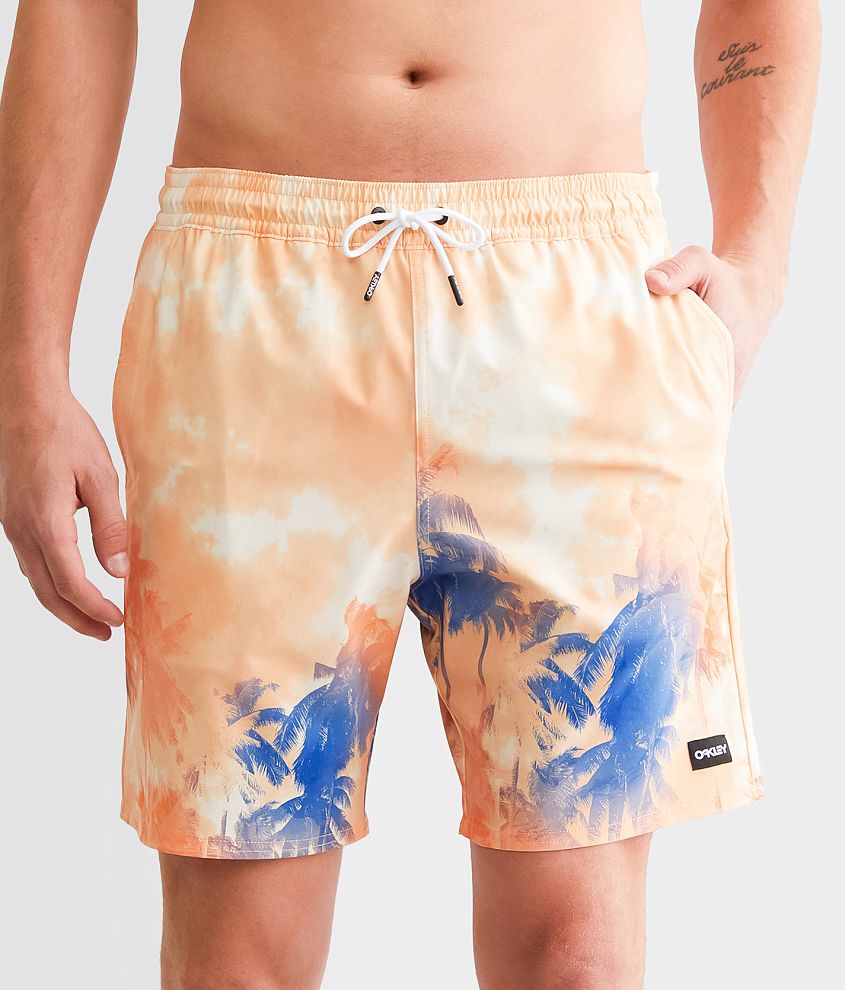 Oakley Canary Palms Stretch Swim Trunks