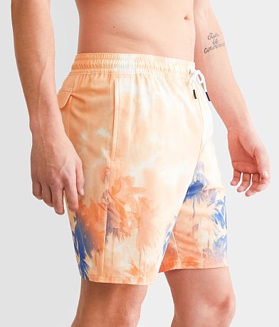 Oakley Canary Palms Stretch Swim Trunks FULL_LEFT_SIDE