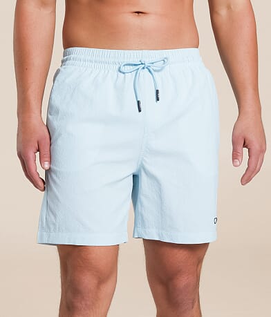 Oakley Checked Out O Hydrolix™ Stretch Swim Trunks front view