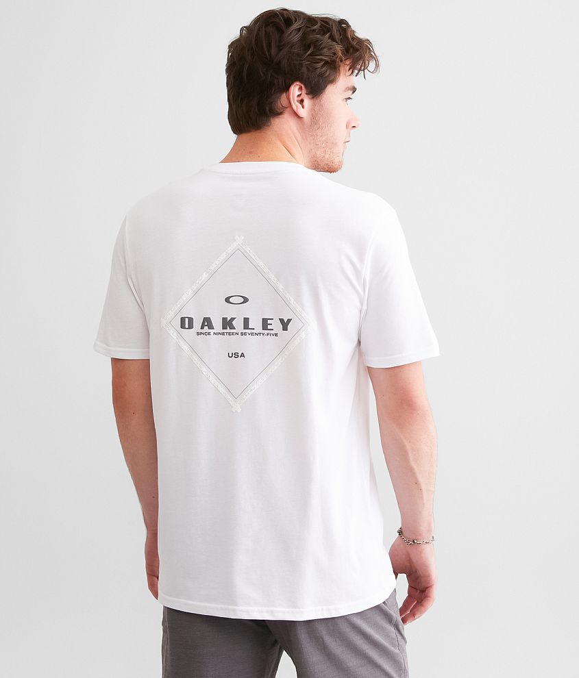 Oakley Rough Rhombus O-Bark T-Shirt front view