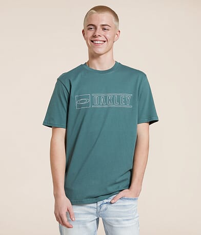Oakley O Bark Plate T-Shirt front view