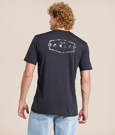 Oakley Distressed O-Bark T-Shirt front view