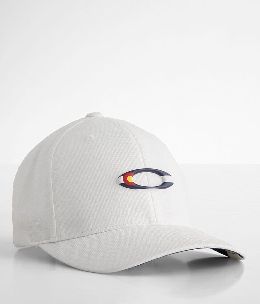 Oakley Tincan Colorado Flag Stretch Hat - Men's Hats in White | Buckle