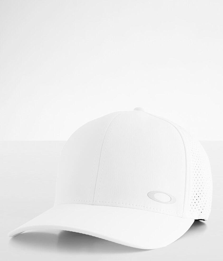 Oakley Aero Perforated Stretch Hat - Men's Hats in White | Buckle