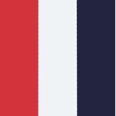 White Red Navy Blue