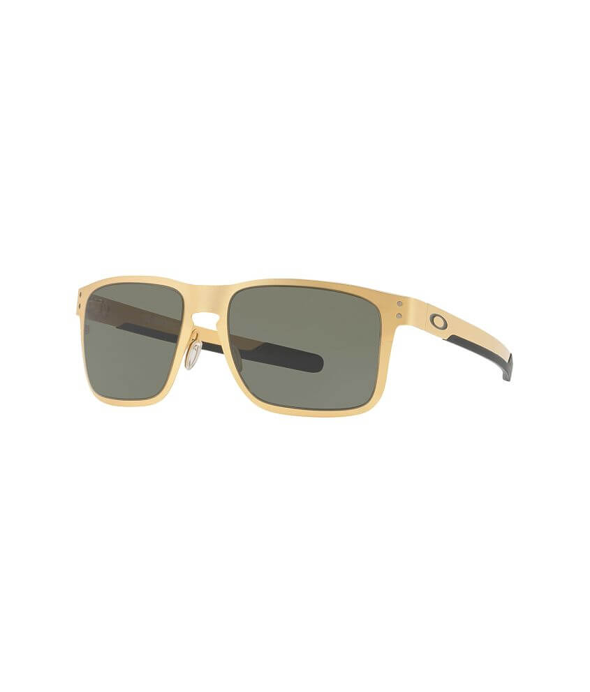 Oakley Holbrook Metal Sunglasses - Men's Sunglasses & Glasses in Satin Gold  | Buckle