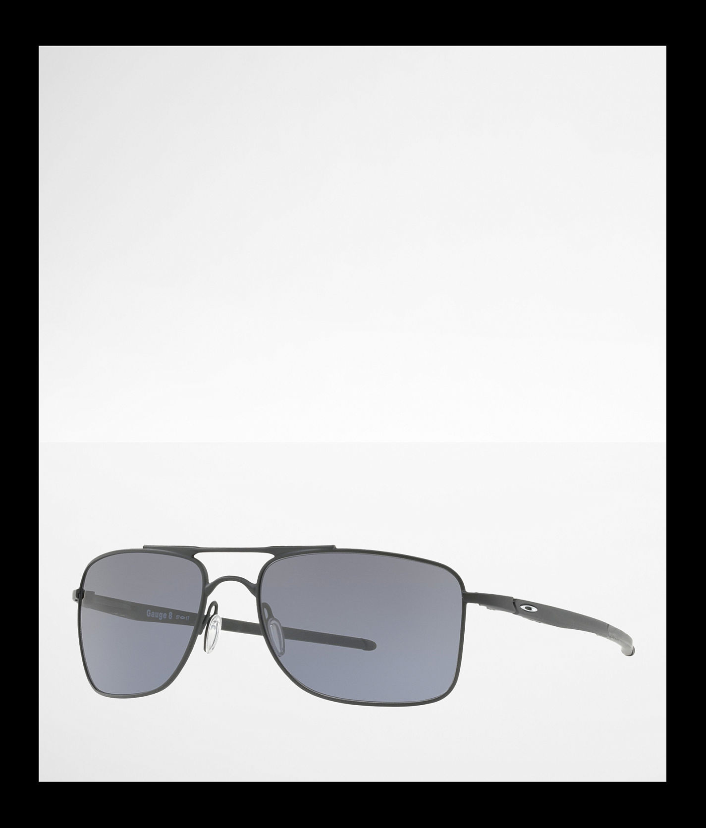 Oakley Gauge 8 Sunglasses - Men's Sunglasses & Glasses in Matte Black |  Buckle