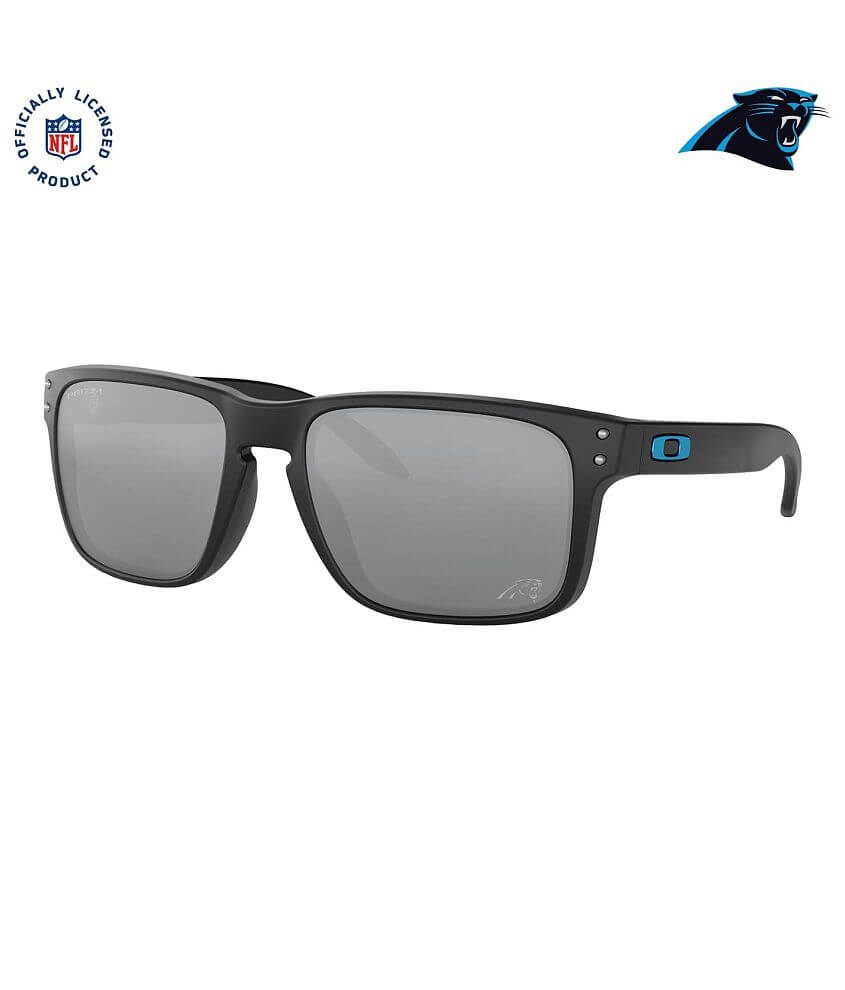 Oakley Holbrook Carolina Panthers Sunglasses front view