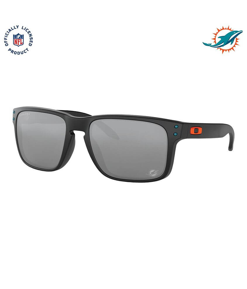 Oakley Holbrook Miami Dolphins Sunglasses - Men's Sunglasses & Glasses in  Matte Black | Buckle