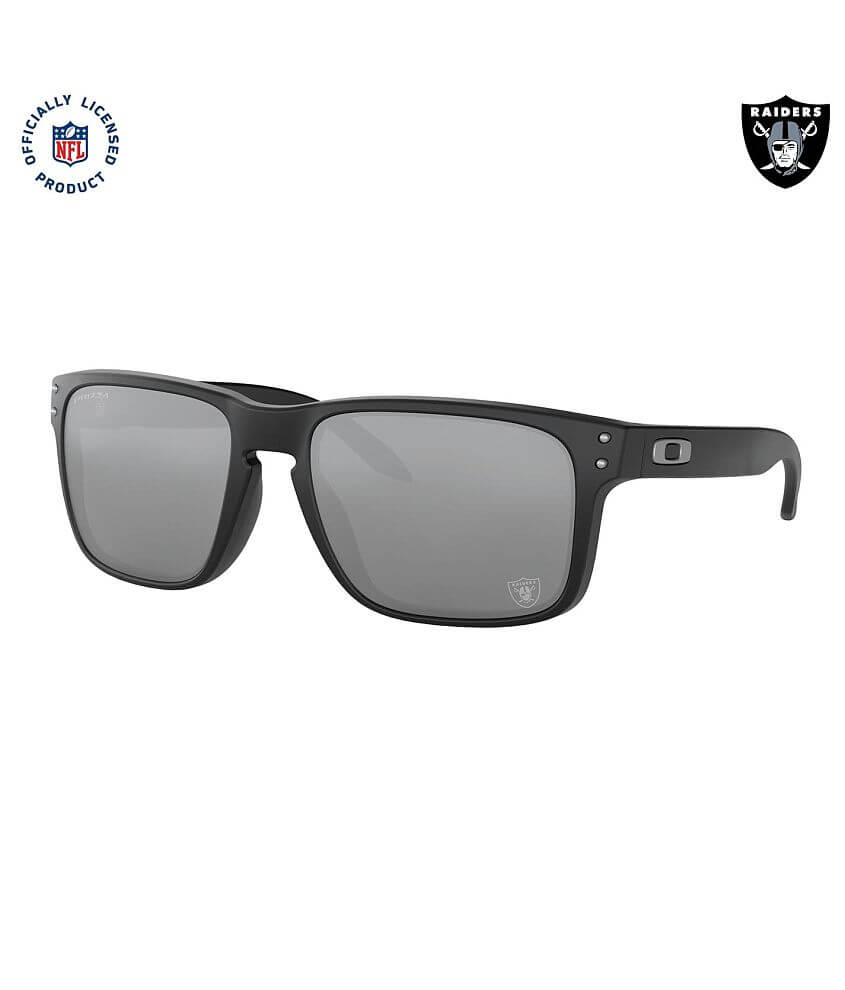 Oakley Holbrook Oakland Raiders Sunglasses front view