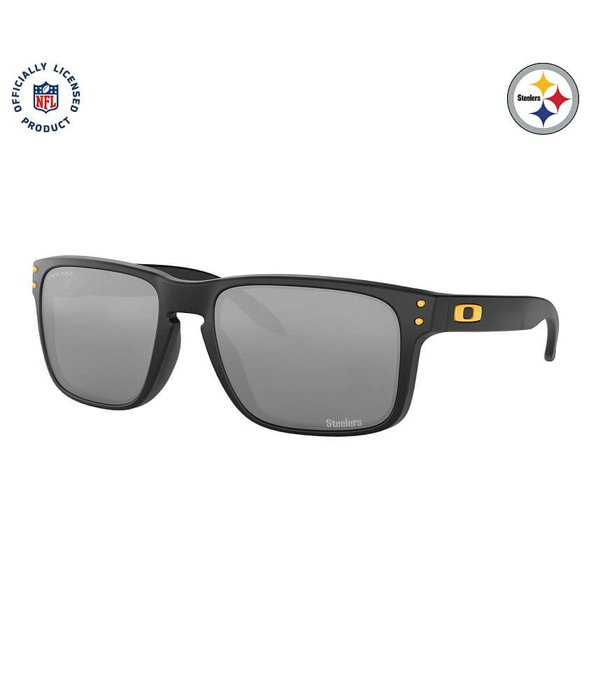 Oakley Holbrook Pittsburgh Steelers Sunglasses front view