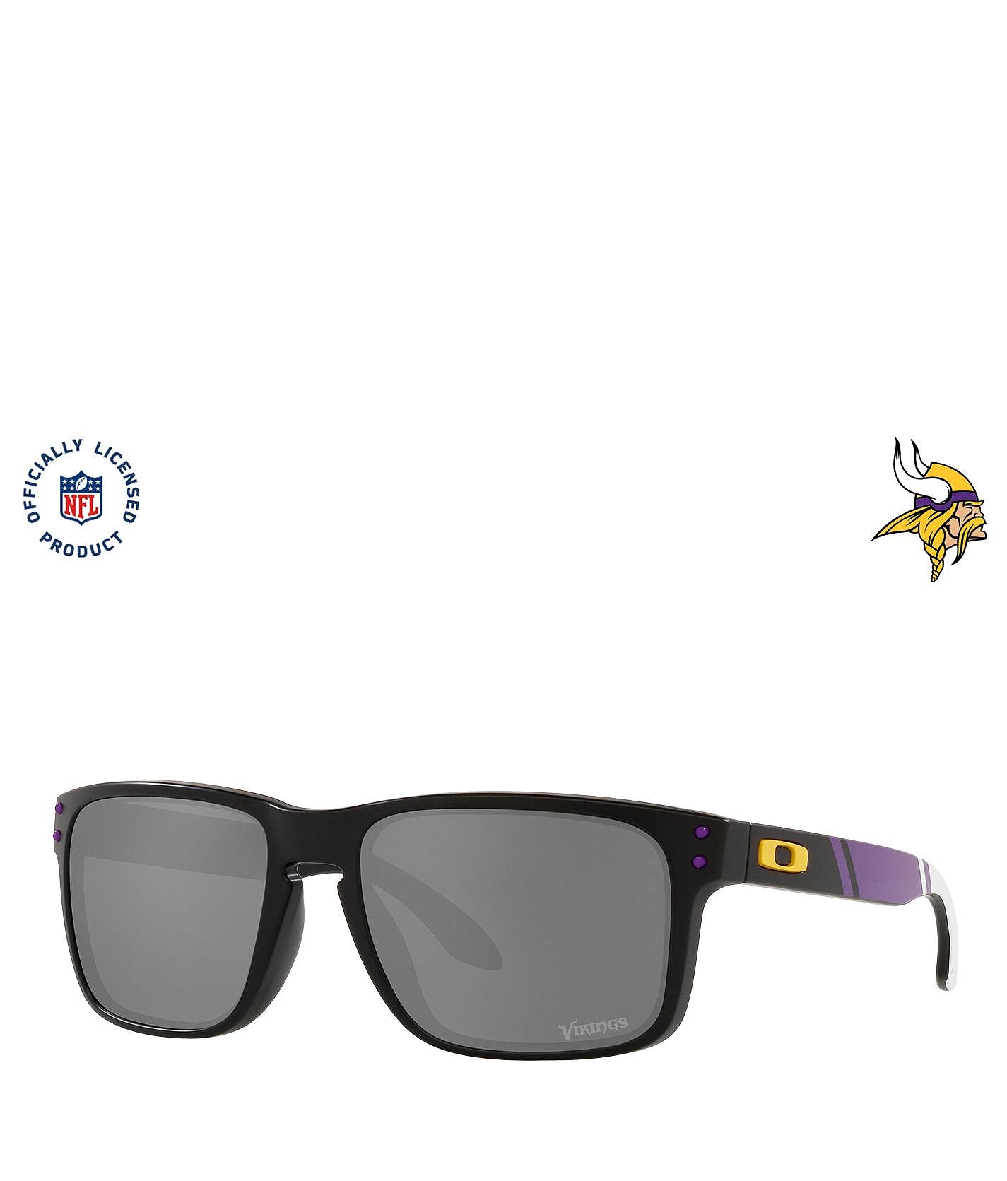 Oakley Holbrook Minnesota Vikings Sunglasses - Men's Sunglasses & Glasses  in Matte Black