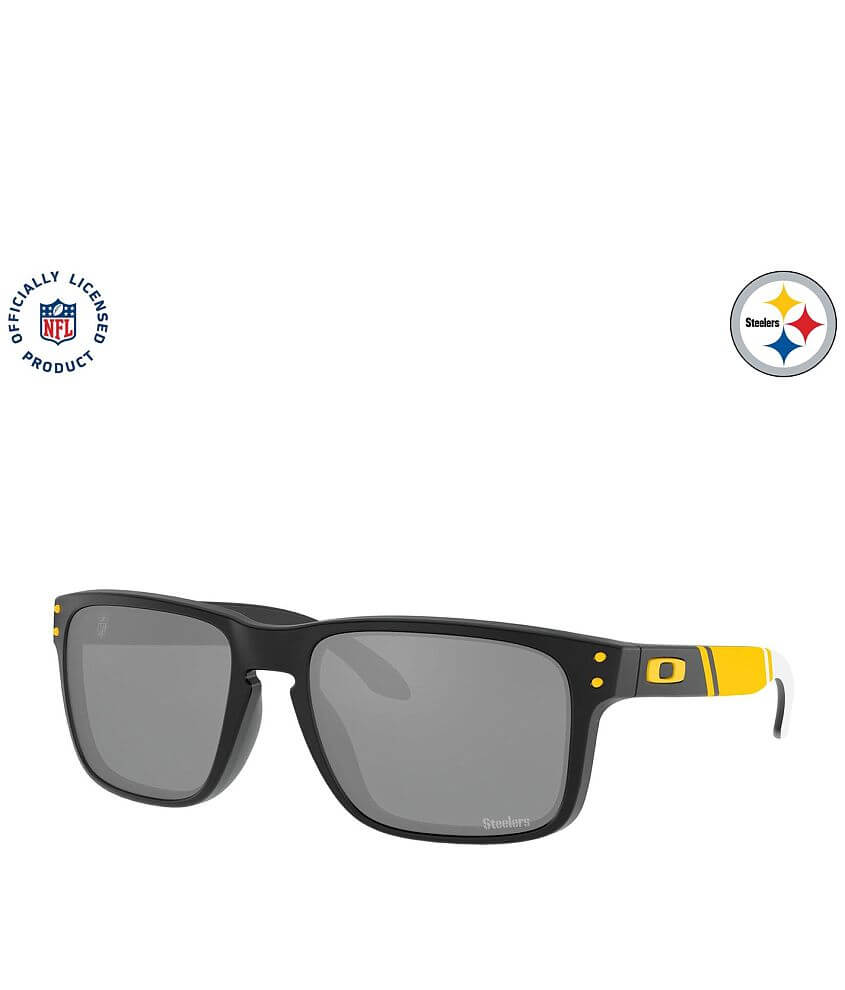 Oakley Holbrook Pittsburgh Steelers Sunglasses front view