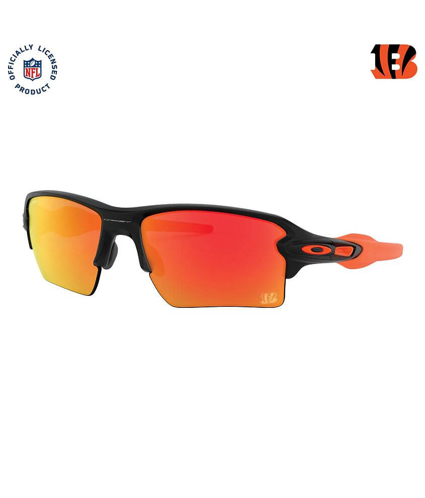 Oakley Flak 2.0 XL Cincinnati Bengals Sunglasses front view