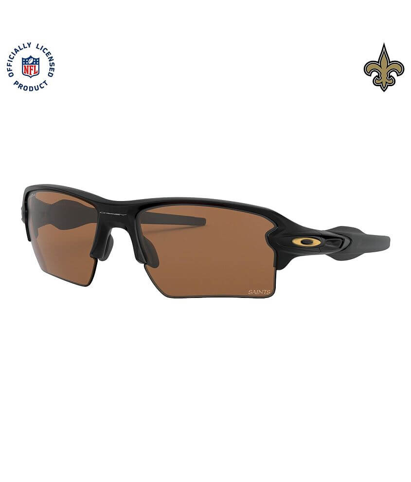 Oakley Flak 2.0 XL New Orleans Saints Sunglasses front view